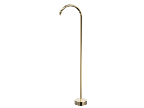 Tapware ParTaps Lugano Floor Filler Colour: Brass Gold Outlet: Fixed - 250mm Place & Palette