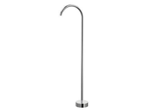 Tapware ParTaps Lugano Floor Filler Colour: Chrome Outlet: Fixed - 250mm Place & Palette