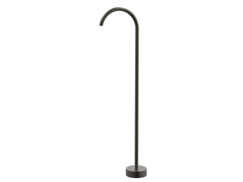 Tapware ParTaps Lugano Floor Filler Colour: Volcanic Grey Outlet: Fixed - 250mm Place & Palette