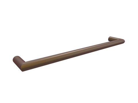Accessories ParTaps Lugano Heated Towel Rail Colour: Native Brass Size: 632mm Place & Palette