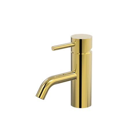 Tapware ParTaps Lugano Hob Basin Mini Mixer Colour: Gold Style: Original Place & Palette