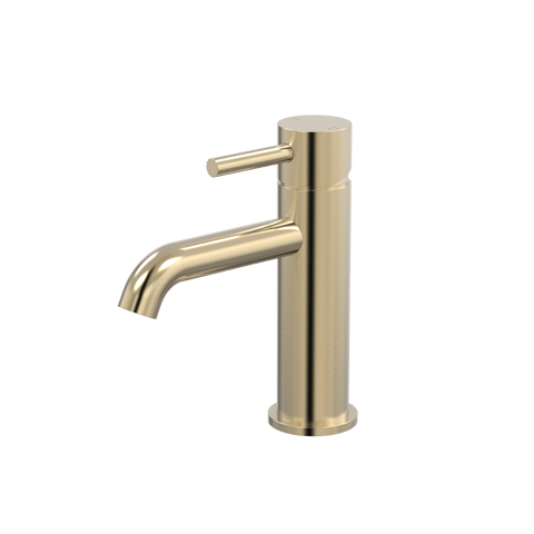 Tapware ParTaps Lugano Hob Basin Mixer Colour: Brushed Brass Gold Style: Original Place & Palette