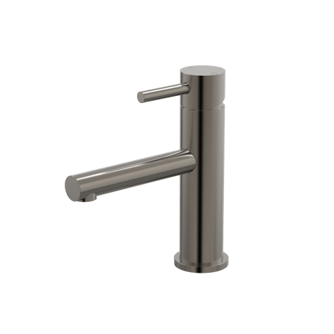 Tapware ParTaps Lugano Hob Basin Mixer Colour: Brushed Gunmetal Style: Straight Place & Palette