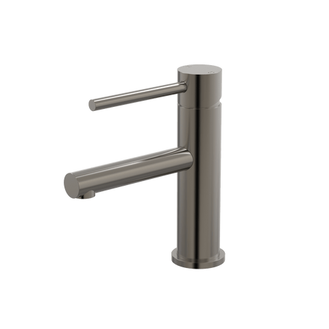 Tapware ParTaps Lugano Hob Basin Mixer Colour: Brushed Gunmetal Style: Straight DDA Compliant Place & Palette