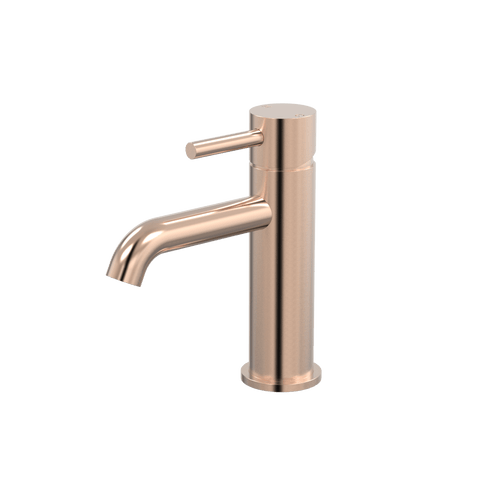 Tapware ParTaps Lugano Hob Basin Mixer Colour: Brushed Rose Gold Style: Original Place & Palette