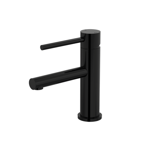 Tapware ParTaps Lugano Hob Basin Mixer Colour: Midnight Black Style: Straight DDA Compliant Place & Palette
