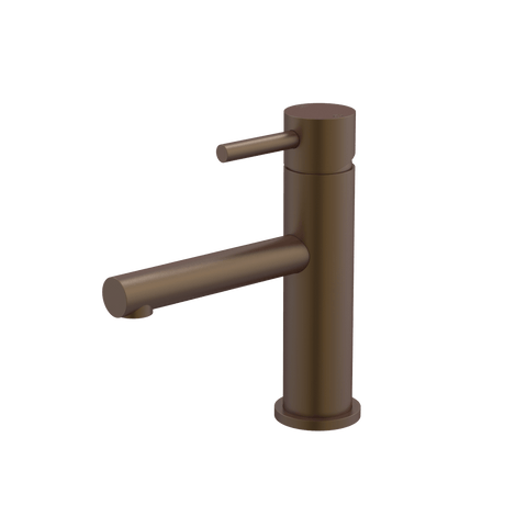 Tapware ParTaps Lugano Hob Basin Mixer Colour: Native Brass Style: Straight Place & Palette