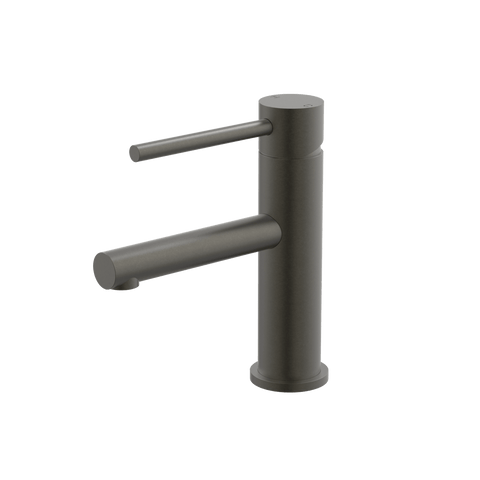 Tapware ParTaps Lugano Hob Basin Mixer Colour: Volcanic Grey Style: Straight DDA Compliant Place & Palette