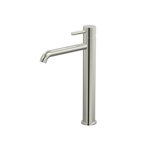 Tapware ParTaps Lugano Hob Basin Tower Mixer Colour: Brushed Nickel Place & Palette