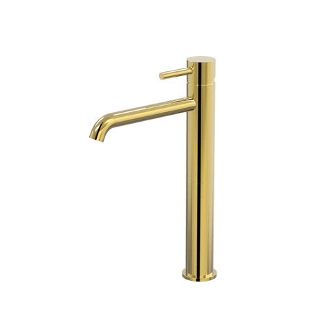 Tapware ParTaps Lugano Hob Basin Tower Mixer Colour: Gold Place & Palette