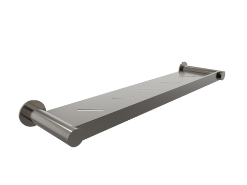 Accessories ParTaps Lugano Metal Shelf Colour: Gunmetal Place & Palette