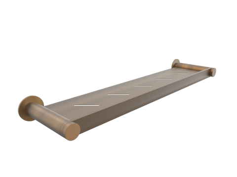 Accessories ParTaps Lugano Metal Shelf Colour: Volcanic Grey Place & Palette