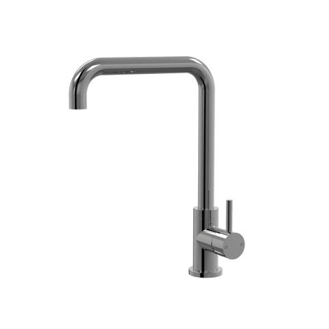 Tapware ParTaps Lugano Sink 90 Degree Mixer Colour: Black Sapphire Place & Palette