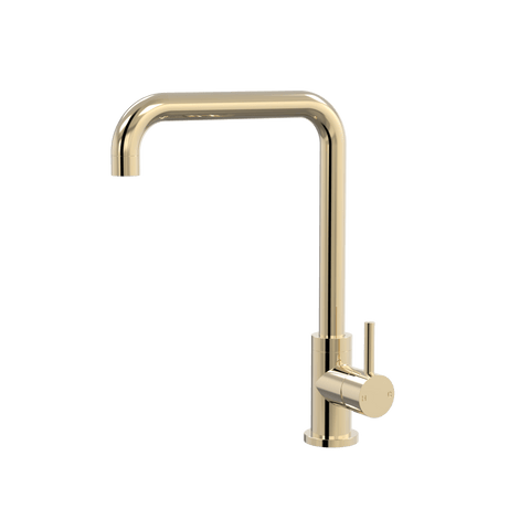 Tapware ParTaps Lugano Sink 90 Degree Mixer Colour: Brass Gold Place & Palette
