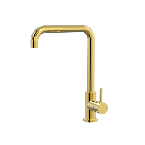 Tapware ParTaps Lugano Sink 90 Degree Mixer Colour: Gold Place & Palette