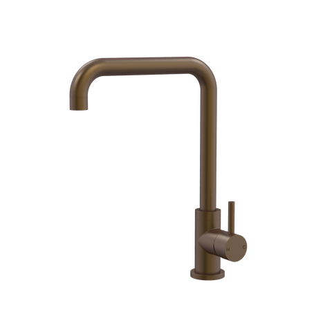 Tapware ParTaps Lugano Sink 90 Degree Mixer Colour: Native Brass Place & Palette