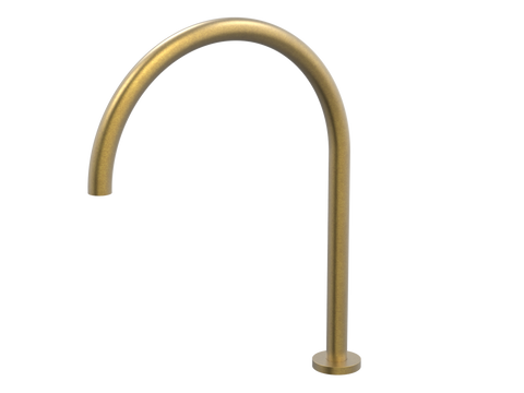 Tapware ParTaps Lugano Sink Hob Swivel Outlet Colour: Rumbled Brass Style: X-Large Place & Palette