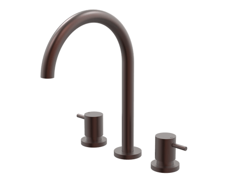 Tapware ParTaps Lugano Sink Set Hob Swivel Colour: Antique Copper Place & Palette