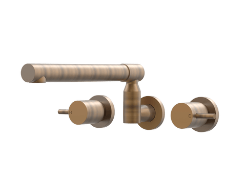Tapware ParTaps Lugano Sink Set XL Wall Swivel Colour: Chrome Place & Palette