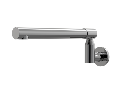 Tapware ParTaps Lugano Sink Wall Swivel - X-Large Colour: Black Sapphire Place & Palette