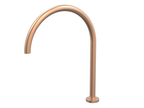 Tapware ParTaps Lugano Spa Hob Swivel Outlet Colour: Brushed Copper Style: X-Large Place & Palette