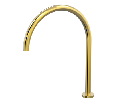Tapware ParTaps Lugano Spa Hob Swivel Outlet Colour: Brushed Gold Style: X-Large Place & Palette