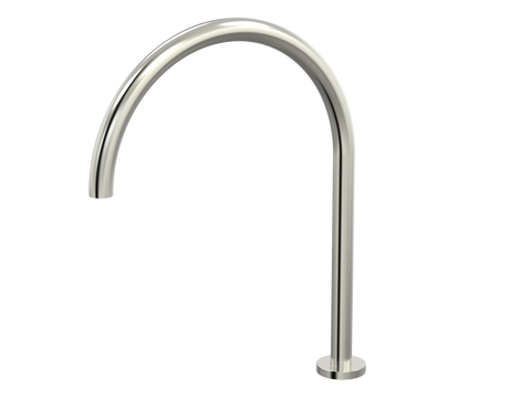 Tapware ParTaps Lugano Spa Hob Swivel Outlet Colour: Brushed Nickel Style: X-Large Place & Palette