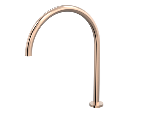 Tapware ParTaps Lugano Spa Hob Swivel Outlet Colour: Brushed Rose Gold Style: X-Large Place & Palette