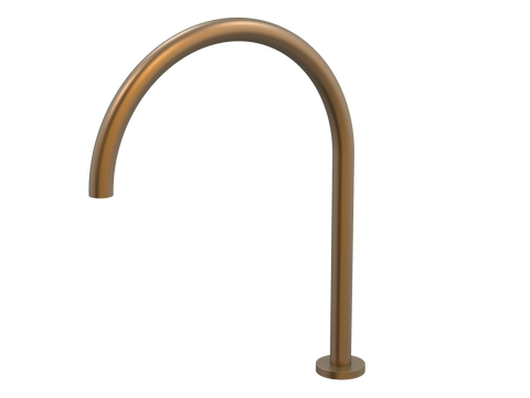 Tapware ParTaps Lugano Spa Hob Swivel Outlet Colour: Burnished Style: X-Large Place & Palette