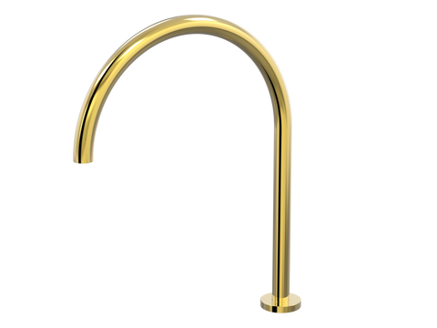Tapware ParTaps Lugano Spa Hob Swivel Outlet Colour: Gold Style: X-Large Place & Palette