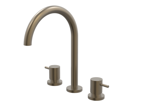 Tapware ParTaps Lugano Spa Set Hob Swivel Colour: Antique Bronze Place & Palette