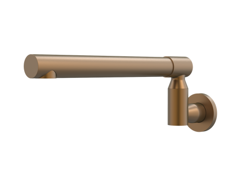 Tapware ParTaps Lugano Spa Wall Swivel Outlet Colour: Burnished Style: X-Large Place & Palette