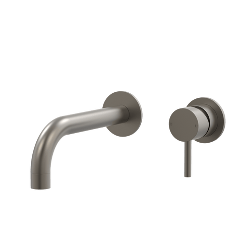 Tapware ParTaps Lugano Wall Bath Mixer Set - 90 Degree Colour: Gunmetal Size: 160mm Place & Palette