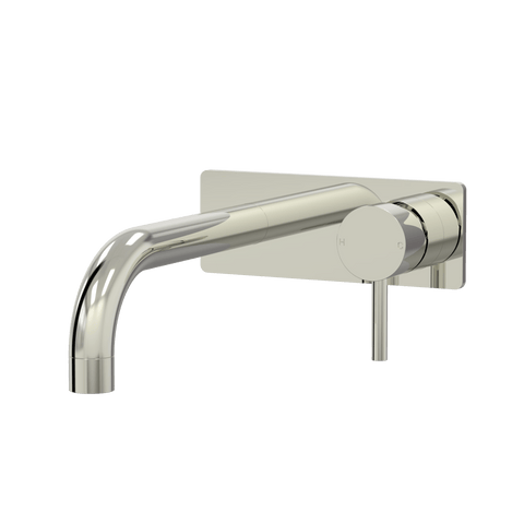 Tapware ParTaps Lugano Wall Bath Mixer Set On Plate - 90 Degree Colour: Luminick Size: 160mm Place & Palette