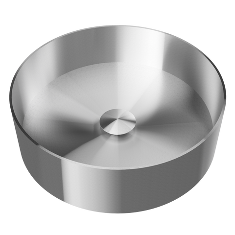Basins Timberline Luxe Stainless Steel Basin 360mm Color: Brushed Nickel Place & Palette