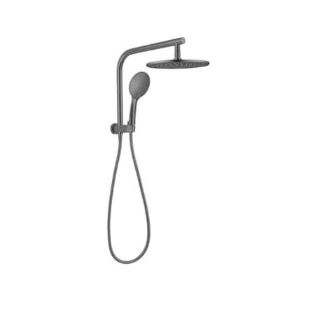 Showers Nero Mecca 2 In 1 Twin Shower Colour: Gun Metal Place & Palette