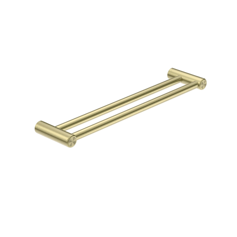 Accessories Nero Mecca Care 25mm Double Towel Grab Rail Colour: Brushed Gold Size: 600mm Place & Palette