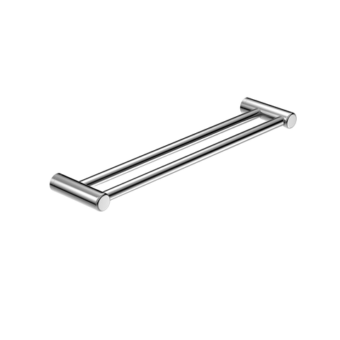 Accessories Nero Mecca Care 25mm Double Towel Grab Rail Colour: Chrome Size: 600mm Place & Palette