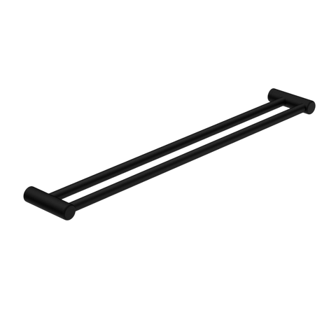 Accessories Nero Mecca Care 25mm Double Towel Grab Rail Colour: Matte Black Size: 900mm Place & Palette
