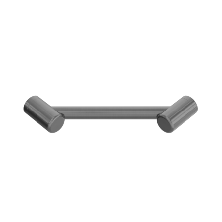 Accessories Nero Mecca Care 25mm Footrest Corner Grab Rail Colour: Gun Metal Place & Palette