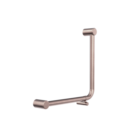 Accessories Nero Mecca Care 32mm Ambulant 90-Degree Bent Tube Grab Rail Colour: Brushed Bronze Place & Palette