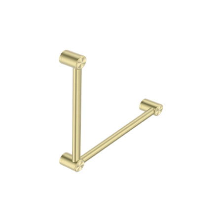 Accessories Nero Mecca Care 32mm Ambulant Toilet Grab Rail 90 Degree Colour: Brushed Gold Place & Palette