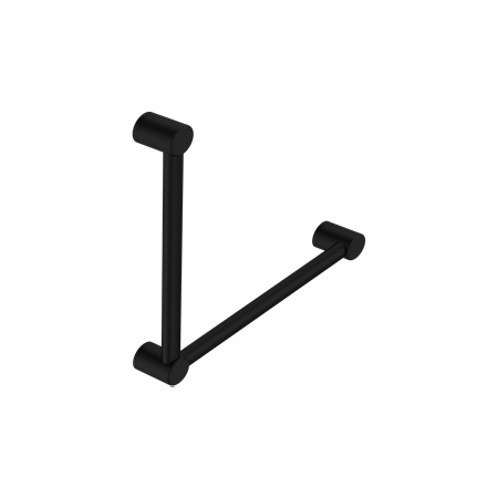 Accessories Nero Mecca Care 32mm Ambulant Toilet Grab Rail 90 Degree Colour: Matte Black Place & Palette
