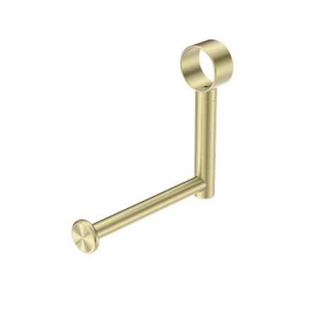 Accessories Nero Mecca Care Add On Toilet Roll Holder Colour: Brushed Gold Place & Palette