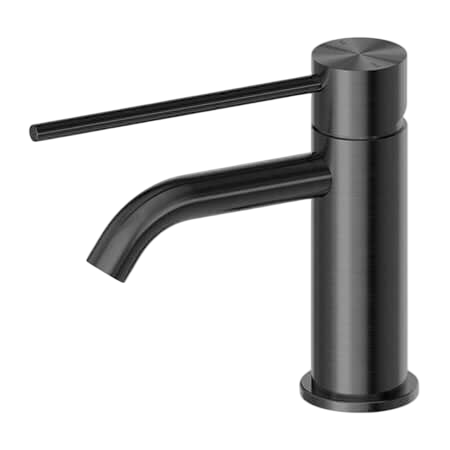 Tapware Nero Mecca Care Basin Mixer Colour: Gun Metal Place & Palette