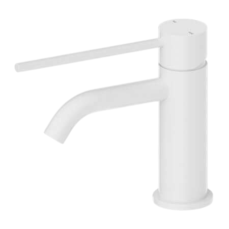 Tapware Nero Mecca Care Basin Mixer Colour: Matte White Place & Palette