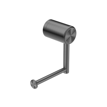 Accessories Nero Mecca Care Heavy Duty Toilet Roll Holder Colour: Gun Metal Place & Palette