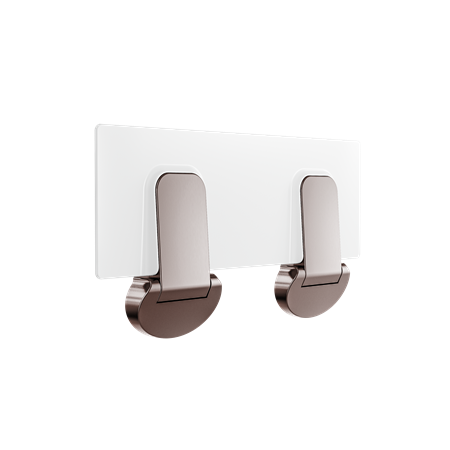 Accessories Nero Mecca Care Shower Seat Colour: Brushed Bronze Size: 960x330mm Place & Palette