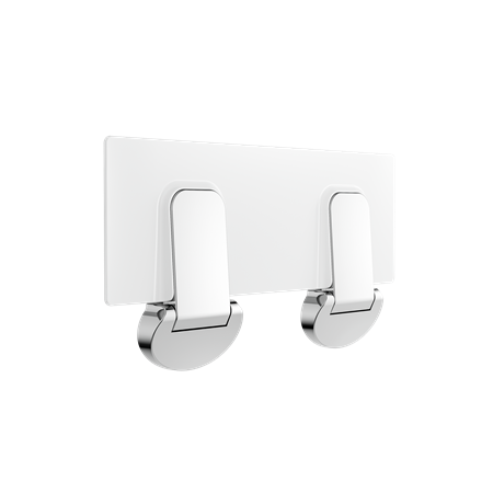 Accessories Nero Mecca Care Shower Seat Colour: Chrome Size: 960x330mm Place & Palette