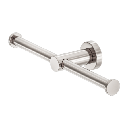 Accessories Nero Mecca Double Toilet Roll Holder Colour: Matte White Place & Palette